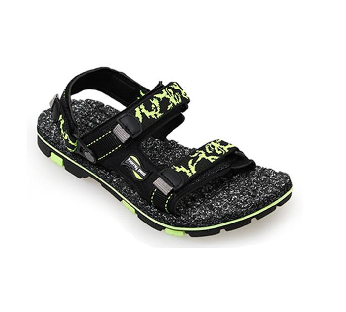 Homyped Tazmania 01 Sandal Gunung Anak - Black/Citroen