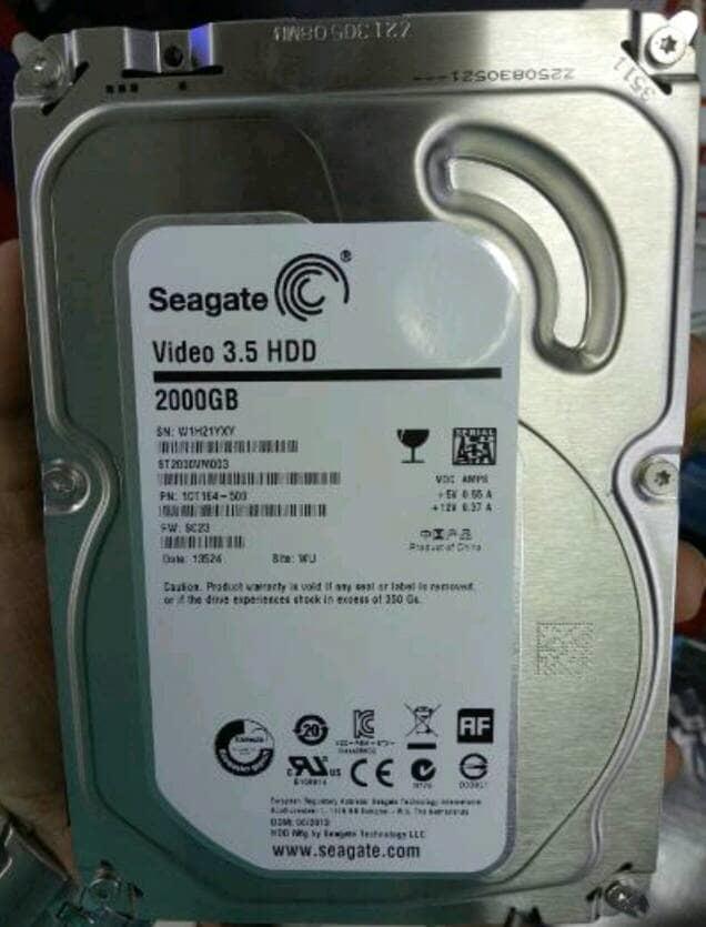 Hardisk cctv 2 TB hdd 2 tera