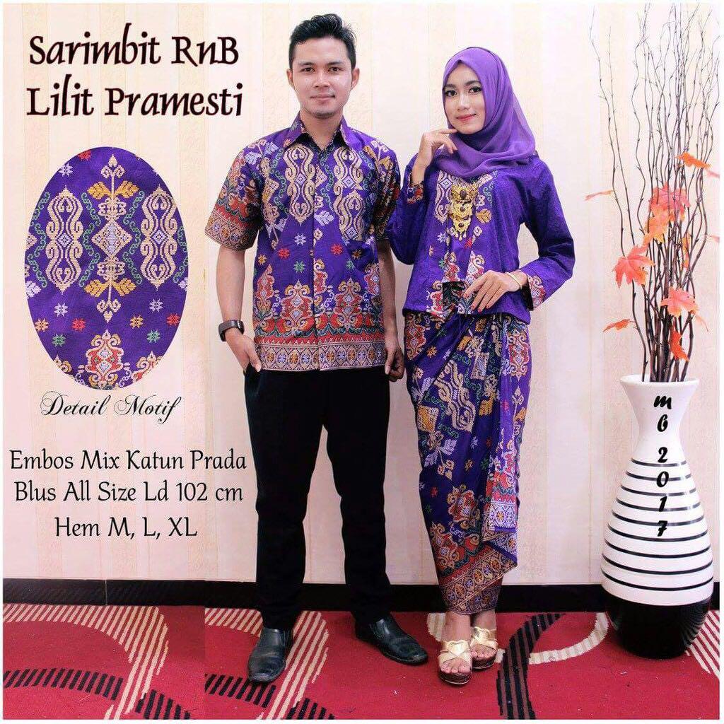 BATIK COUPLE - BATIK SARIMBIT - BATIK KONDANGAN - LILIT PRAMESTI