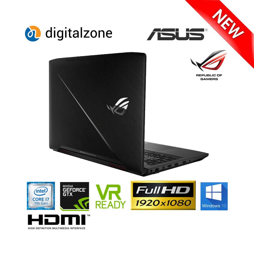 ASUS ROG GL503VM - Core I7 - 8GB RAM - 128GB SSD - 1TB HDD - GTX1060 - W10 - 15.6 Inch FHD