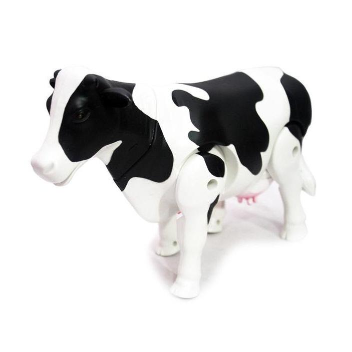 Mainan Sapi Perah / Cow Milk lampu,suara & jalan