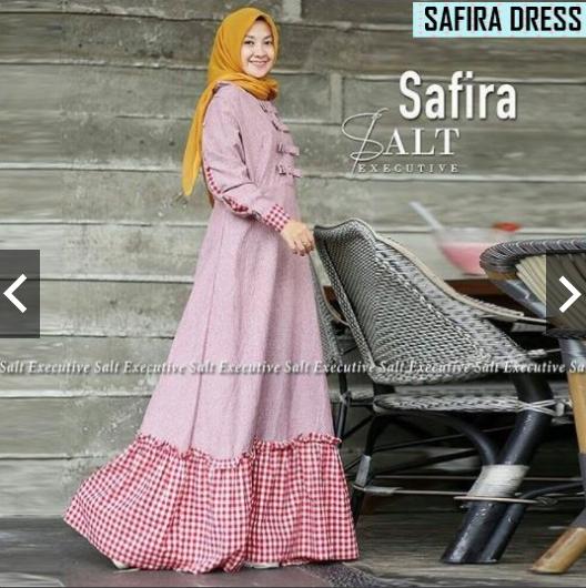 IndonesiaHeritageFashion Busana kondangan Muslimah muslim Wanita - Gamis Pesta Casual Formal Kantor Kerja Wanita Supernova mix Katun Kotak - Kebaya Modern - Gaun Pesta Party Maxi dress remaja - Hijab Jilbab Batik - ihsafira