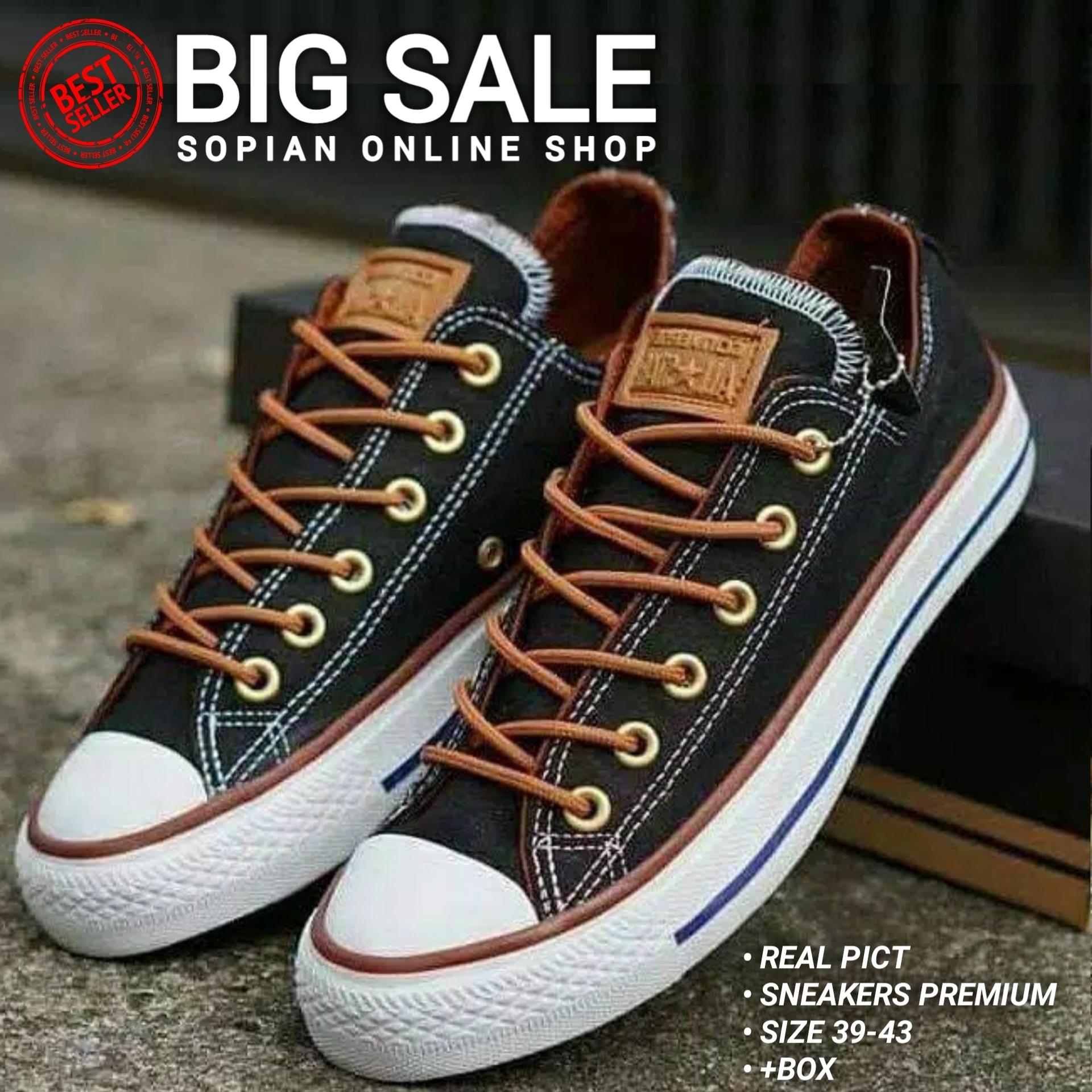 Sepatu Pria Sneakers Convers AllStar Premium