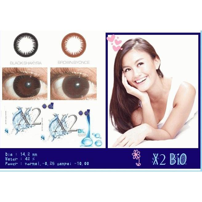 Softlens X2 Bio / Soft Lens Exoticon Bio Depkes Korea Ada Minus Murah