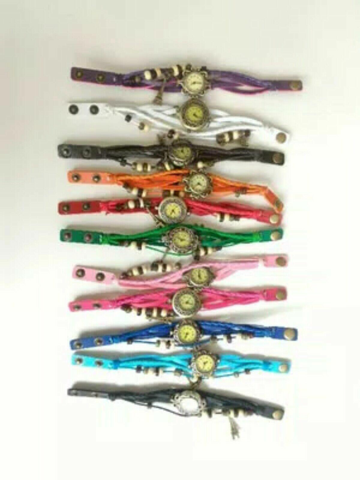 Jam Tangan Tali Gelang Tribal Vintage Etnik