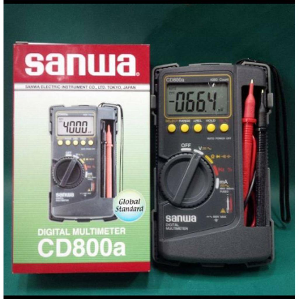 Digital Multitester Sanwa Cd800a Termurah