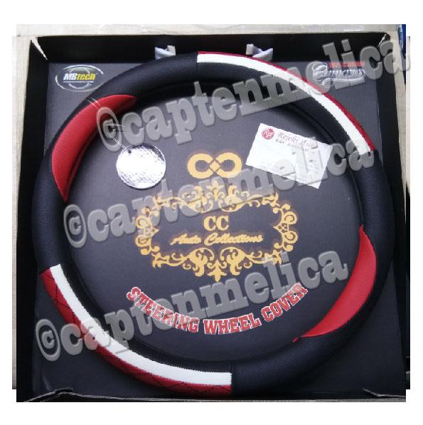MBTECH Camaro sarung setir Kulit Cover Stir Mobil Kemudi Asesoris Mobil Avanza Xpander Calya Innova Gran Max Brio BMW Satya Sigra Xenia Rush Carry Ertiga HRV Ayla Terios Freed Agya Ignis Mobilio APV CRV Sienta BRV Livina Jazz Datsun Yaris Karimun Etios