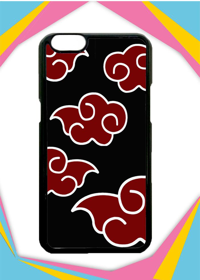 Casing OPPO F3 Plus Custom Hardcase Naruto Akatsuki Cloud Emblem Case Cover