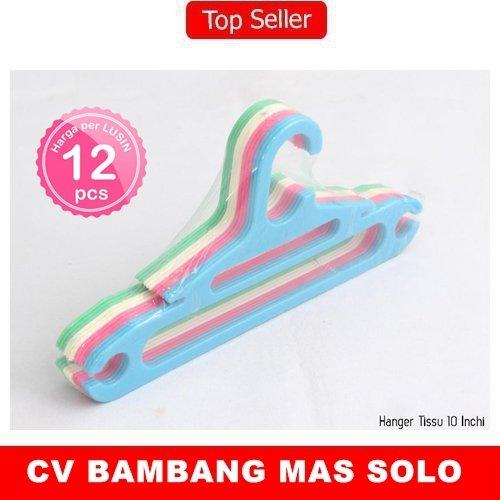 Hanger Gantungan Baju Anak 10 Inchi - Hanger Baju - Hanger Kaos - Hanger Display Toko - Gantungan Pakaian