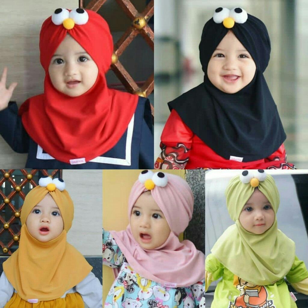 kerudung anak bayi emo