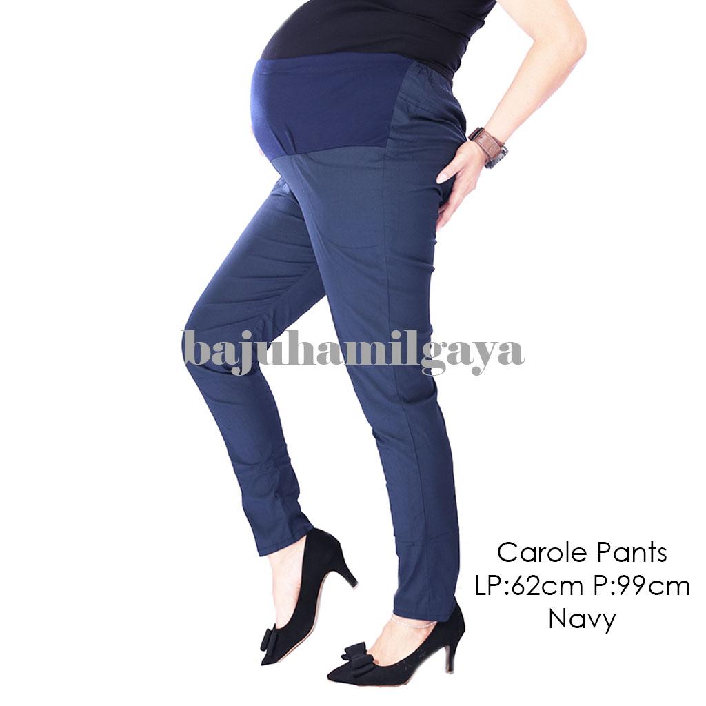 Baju Hamil Gaya - Celana Hamil Kerja - CAROLE PANTS NAVY - Celana Hamil Murah / Celana Hamil / Celana Ibu Hamil / Celana Panjang Ibu Hamil / Baju Harga Cewek Murah / Baju Cewek Kekinian / Fashion / Celana Kerja Hamil / Baju Hamil Hijab / Harga Murah