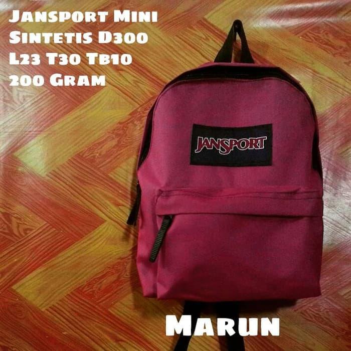 jansport mini maroon