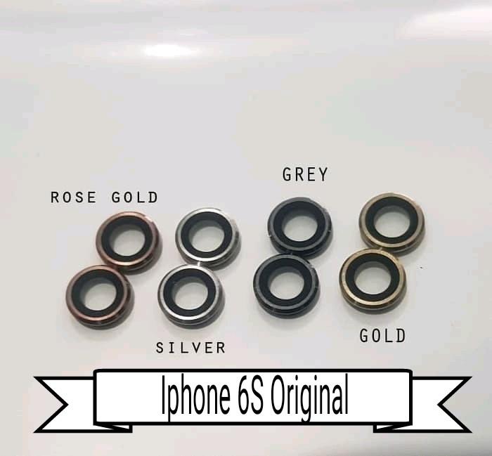 Ring Lens / Kaca Lensa Kamera belakang Iphone 6S Original