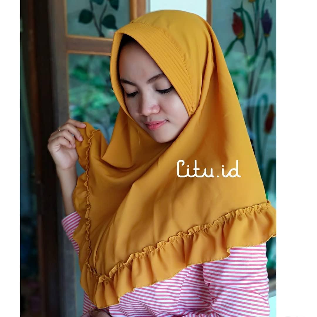 Jual Khimar pet renda - jual dengan harga grosir