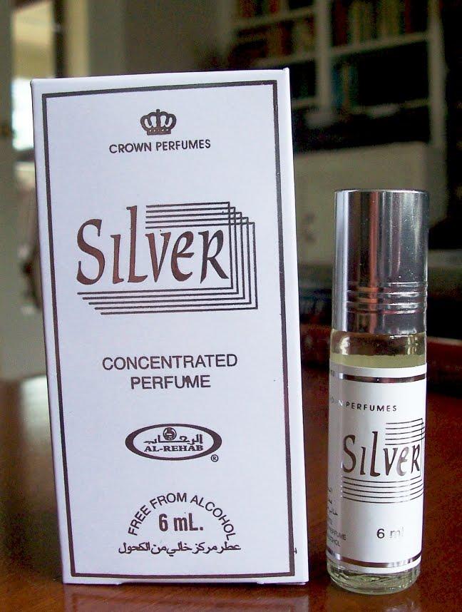 Minyak wangi Non Alkohol Silver 6ML per botol Bisa COD