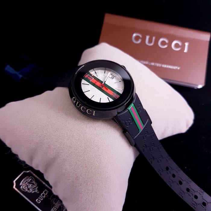 Jam Tangan Wanita & Pria Merk Gucci Unique Type : 1142 Baterai