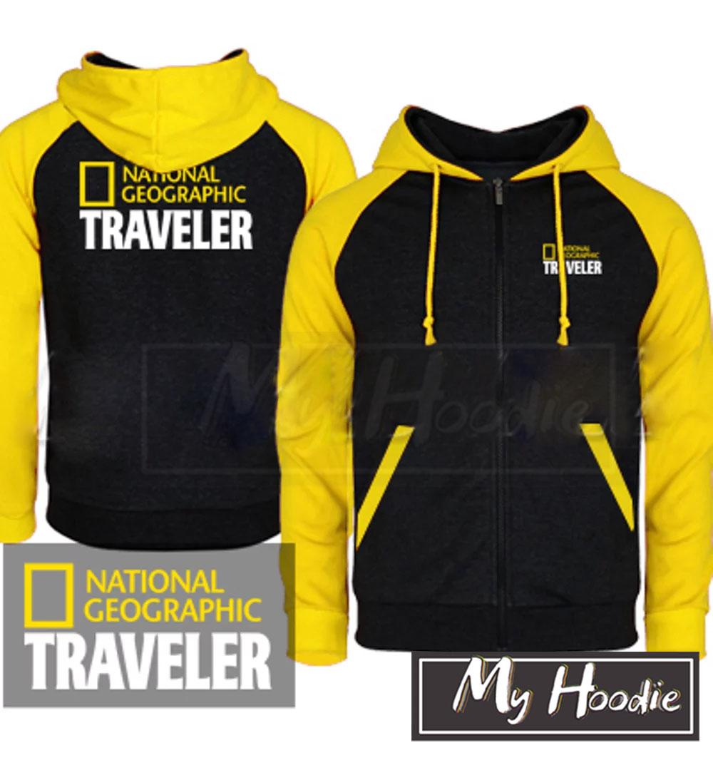 Jaket Hoodie Sweater Jumper National Geographic Traveller