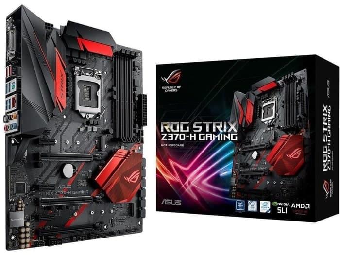 TERMURAH - ASUS ROG STRIX Z370-H GAMING (SOCKET 1151 COFFEE LAKE)