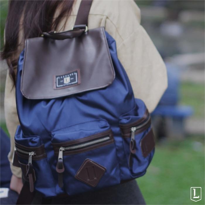 Tas Ransel Wanita untuk Sekolah dan Kuliah Branded Murah, Audr - Navy - jqrapb