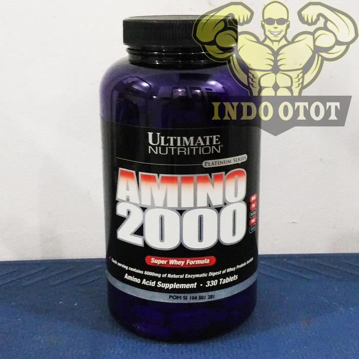 Amino 2000 330 Tablets ULTIMATE NUTRITION UN Amino Super Whey Formula - U7UZjo