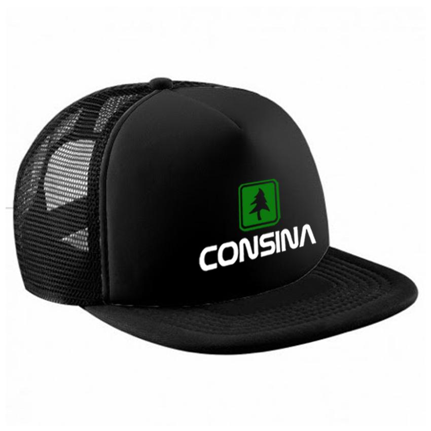 Jakarta Distro Topi Snapback Jaring Consina Logo Premium