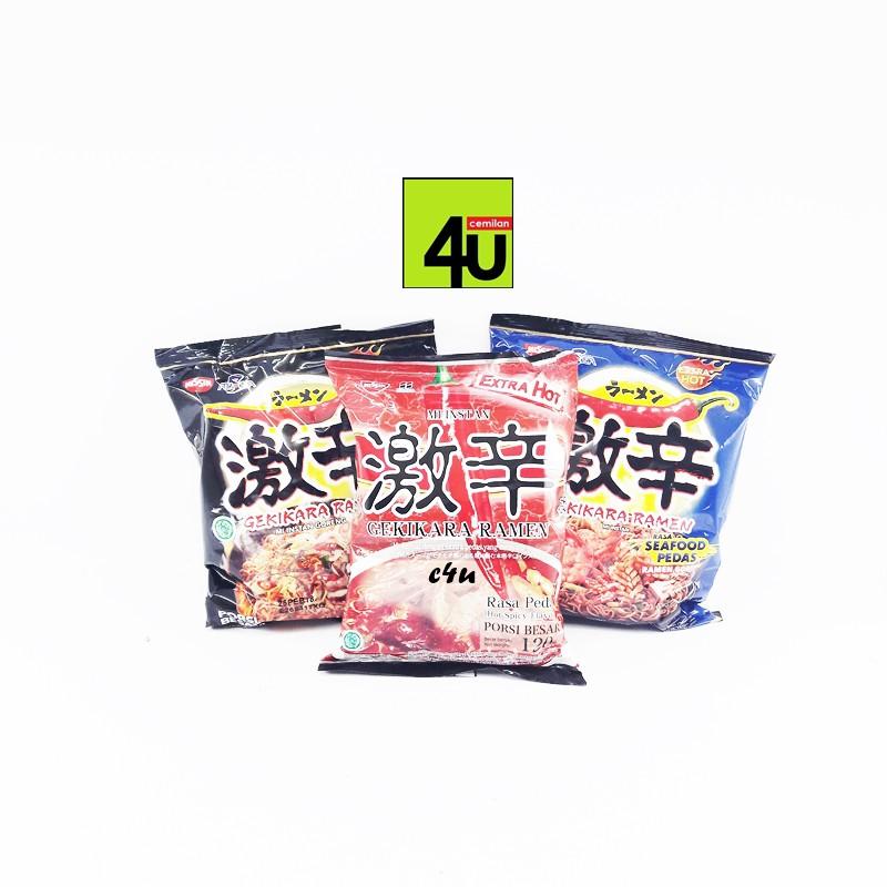 Nissin Gekikara - Ramen Goreng Dan Kuah - 120Gr