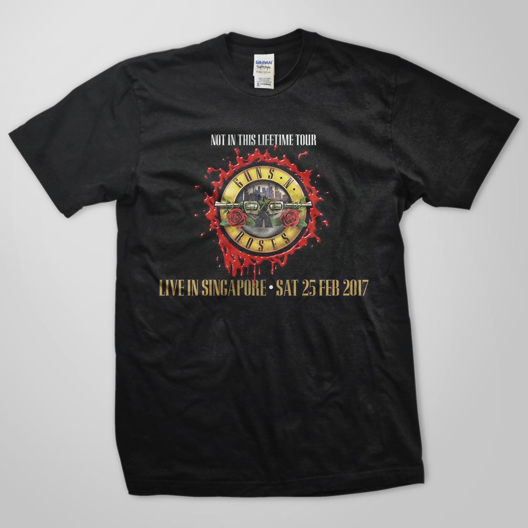 Kaos Baju Tshirt Band Rock GNR Guns N Roses Singapore - GNR34