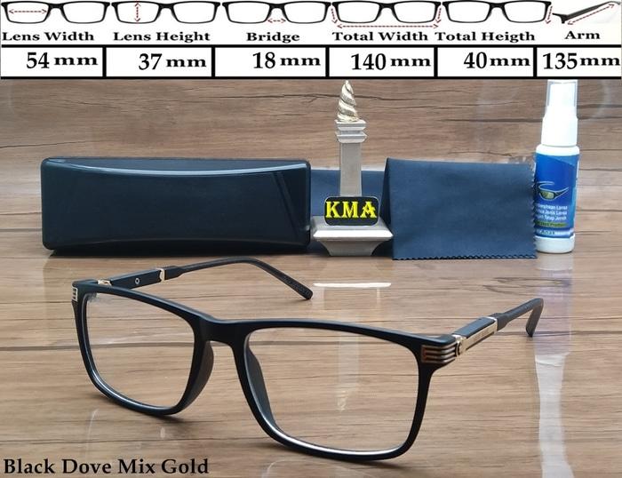 Frame kacamata minus MONT BLANC frame minus montblanc terbaru