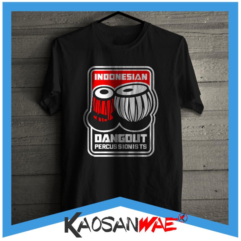 Kaos Indonesian Dangdut Percussionist Penabuh Gendang Tshirt Kaosanwae