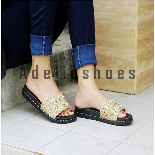 Adelioshoes - Sandal wedges jelly cantik / Sandal jelly ADL-1836