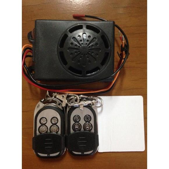 Alarm Sepeda Motor + 2 Remote Canggih Dan Bisa Pasang Sendiri - Motor