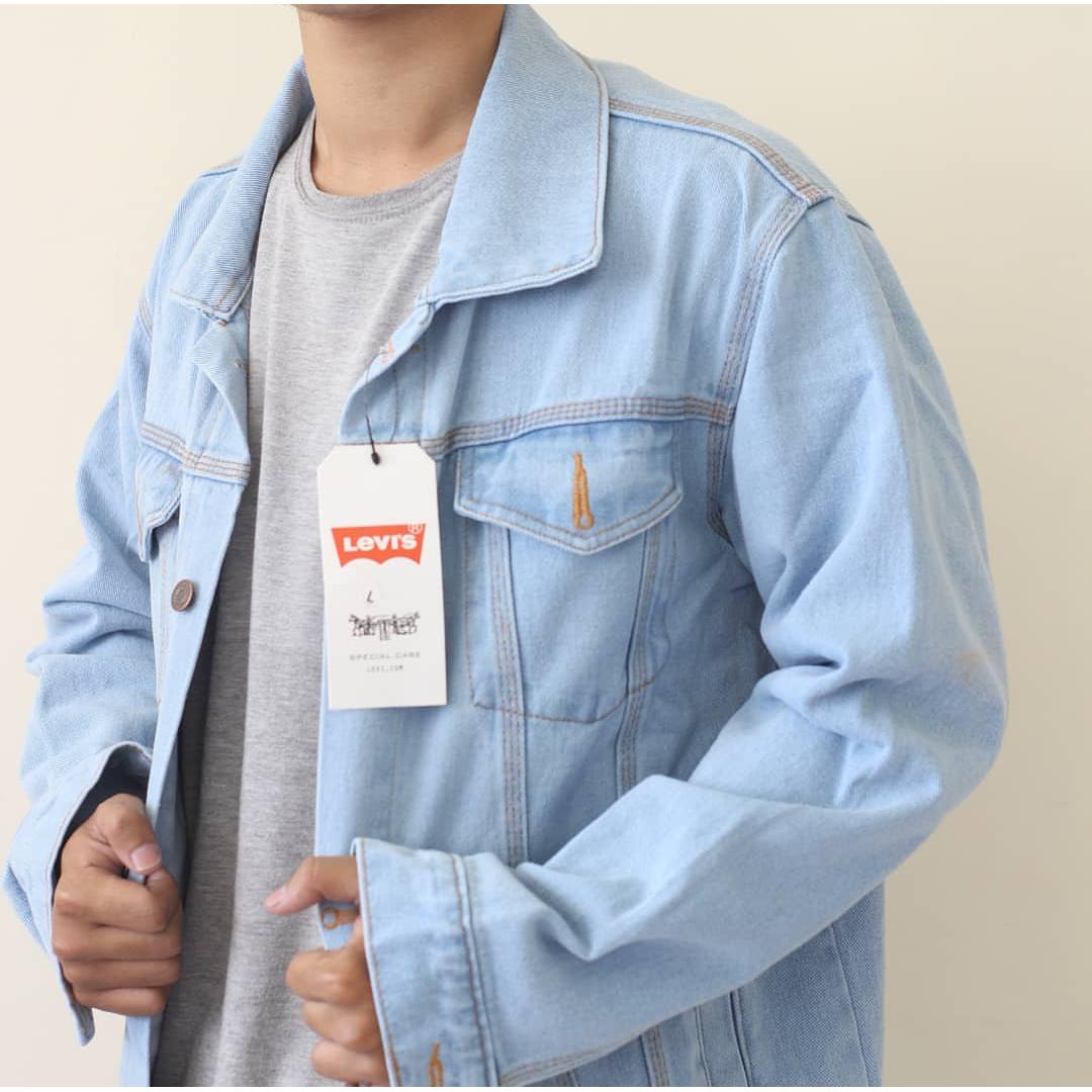  Jaket  Levis Denim  Cowok Bruin Blog