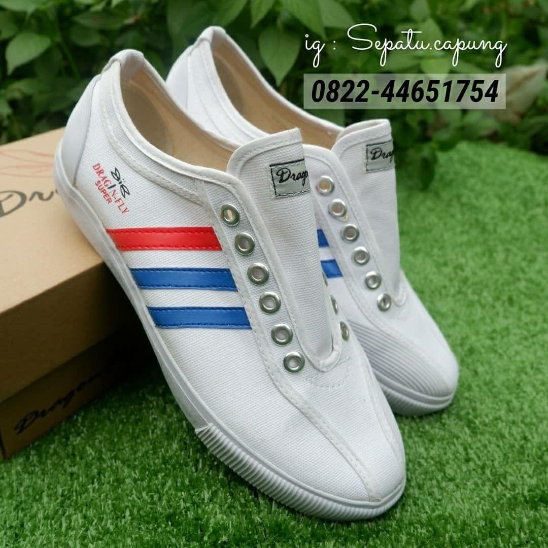 DRAGONFLY CLASSIC WHITE - MAMBA FREE KAOS KAKI