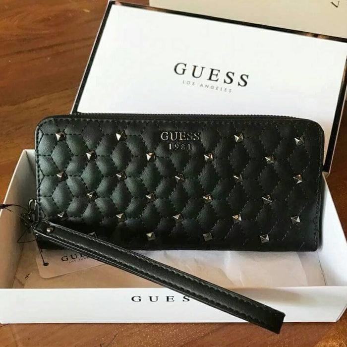 Dompet Wanita Guess Original Mckenna Black - j8SSRQ