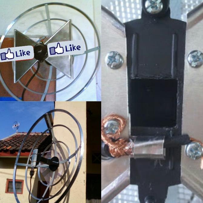 BEST SELLER!!! Antena TV Wajan Bolic Kualitas Super/JERNIH (Bisa Indoor) BISA Jd Penguat Sinyal