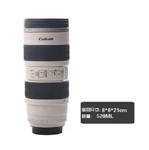Gelas Mug Lensa Kamera Canon 70-200mm Jumbo Collector TERMOS B288