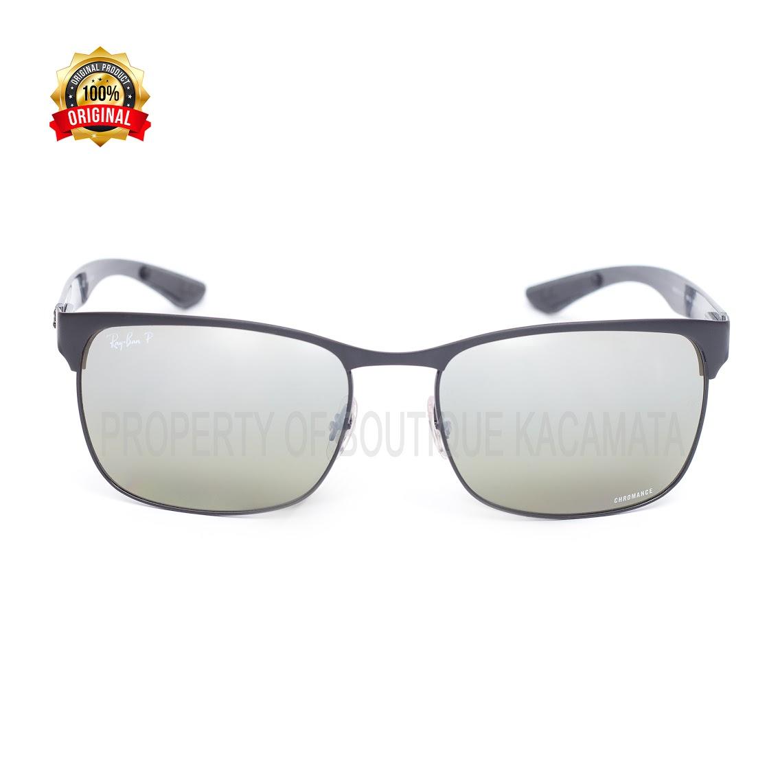 Kacamata Rayban Original Chromance Carbon Fibre 8319CH-186/5J