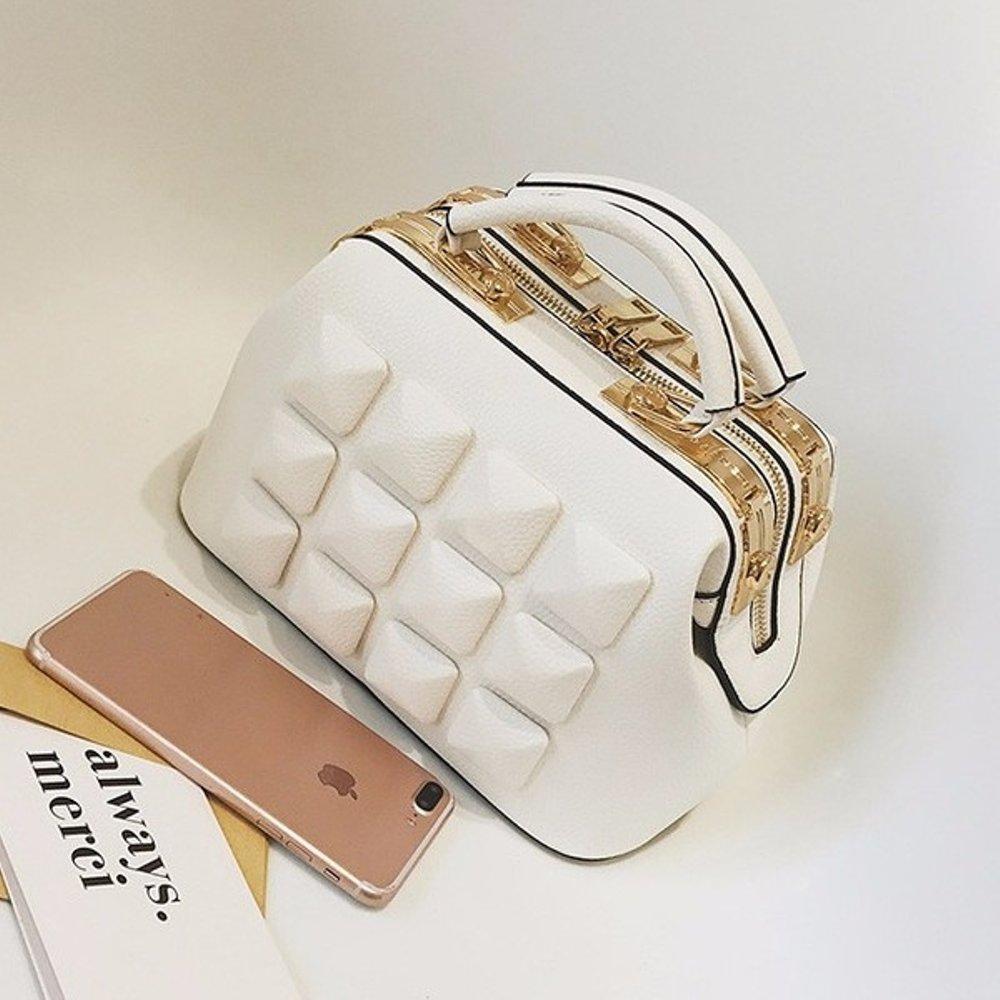 Tas Premium Korea / Tas Batam / Tas Impor / Import Original Handbag / Ori Bag / Tas Wanita - WHITE - EDW 207