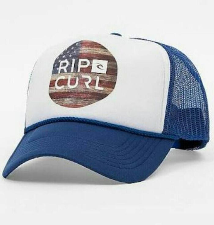 Topi / Cap / Hat Trucker Ripcurl 8.7 - Blue Terlaris di Lazada