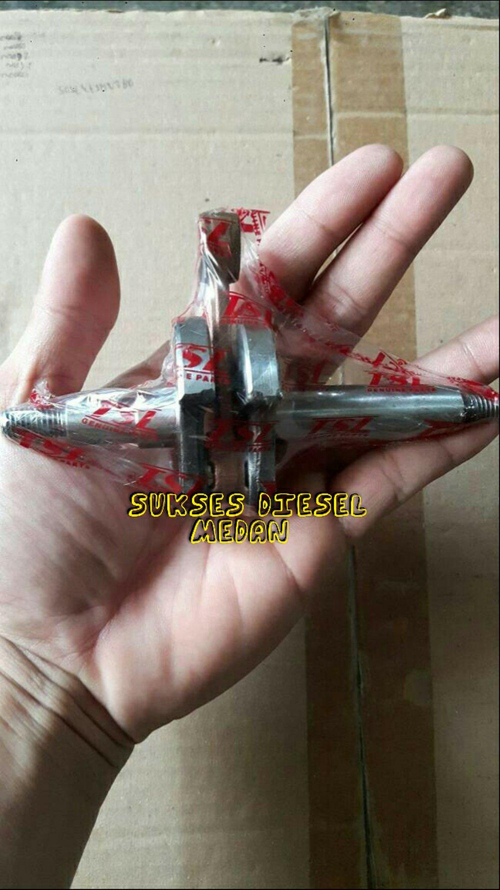 CRANKSHAFT ASSY / KUR AS / KRO AS / MESIN POTONG RUMPUT GENDONG / BABAT RUMPUT BG328 / 328