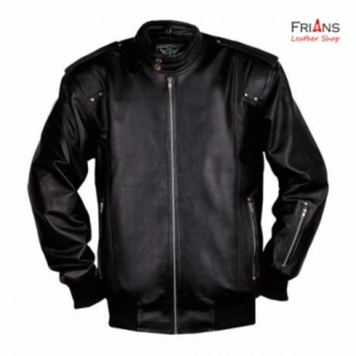 NEW Jaket semi kulit pria casual / Jaket Semi Kulit Terlaris di Bandung TERLARIS
