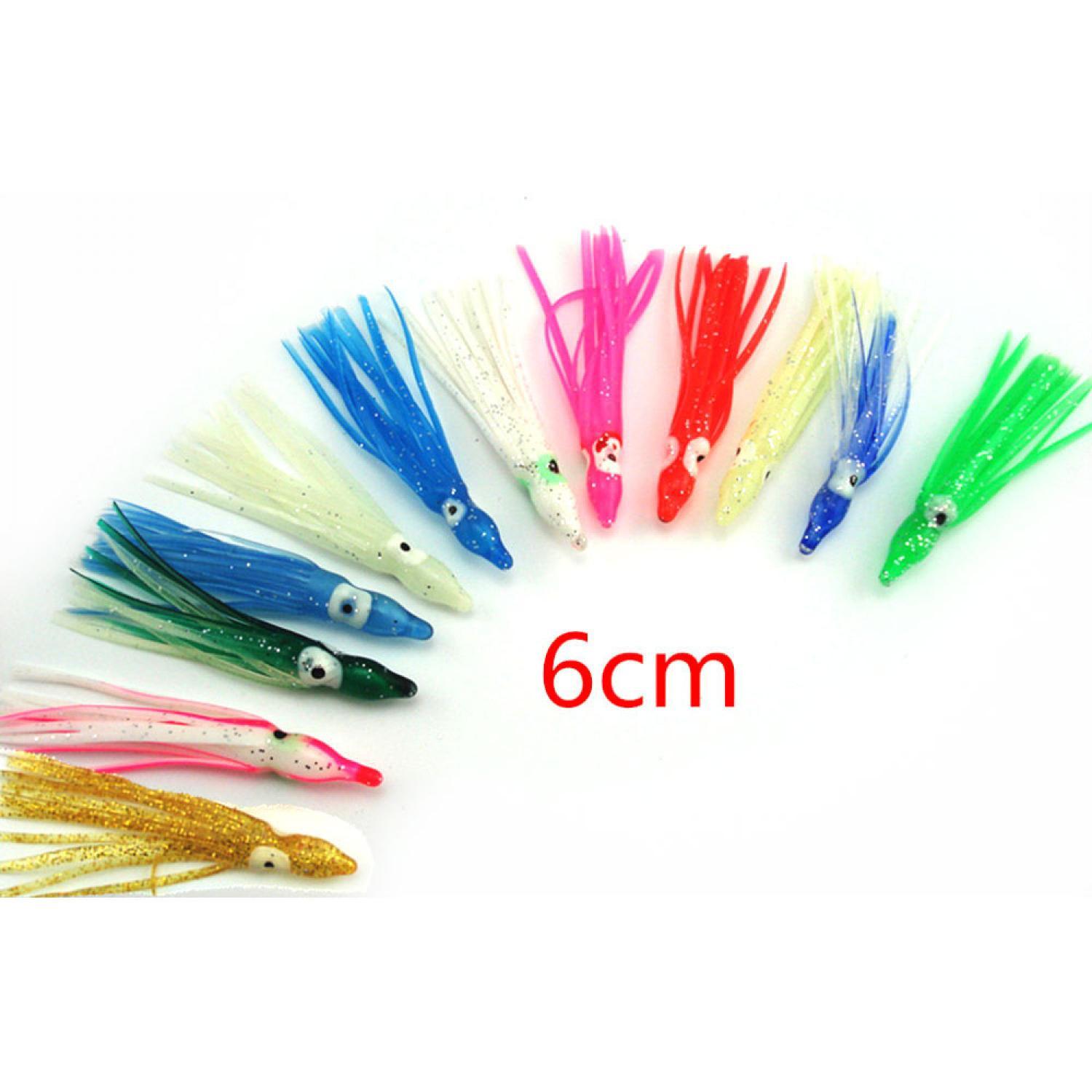 Umpan Pancing Sotong Squid Artifisial 10 PCS