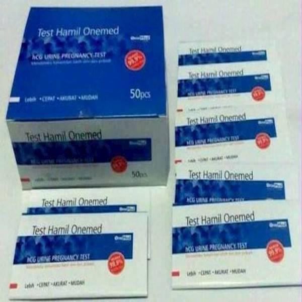 Tes Kehamilan Strip Hcg Test Hamil One Med