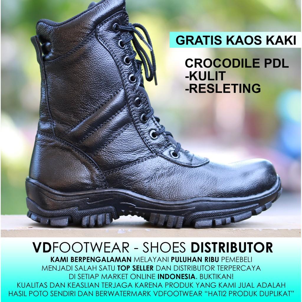 update sepatu safety kickers pdl polri tni boots tinggi update sepatu safety kickers pdl polri tni boots tinggi