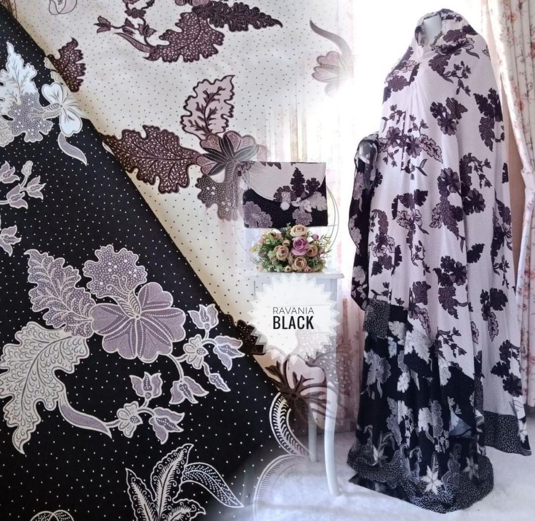 Mukena Muslim Dewasa Trendy Modern Mewah Katun Rayon Premium Ravania