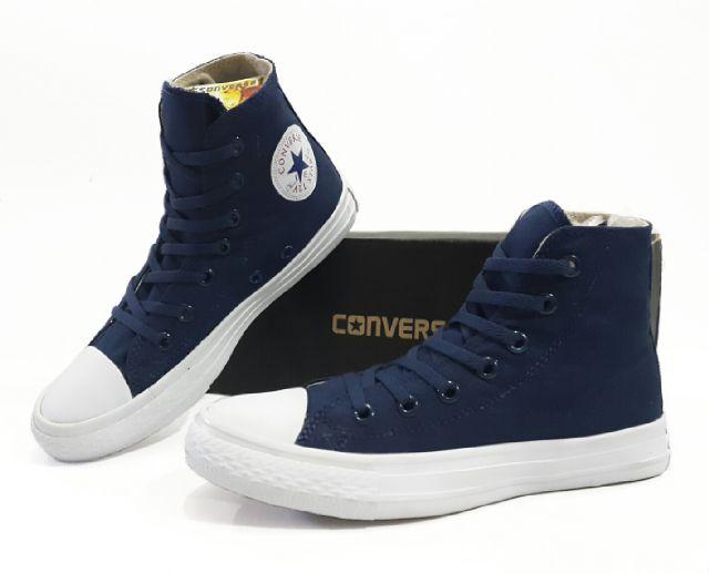 Promo sepatu converse CT high clasic navy made in vietnam, murah Diskon
