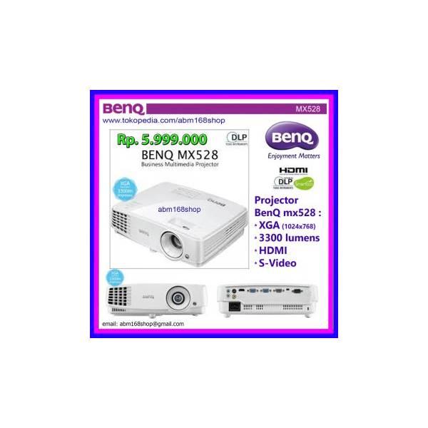 Projector Benq MX528 XGA HDMI (New- Baru- Garansi Resmi) DLP Proyektor