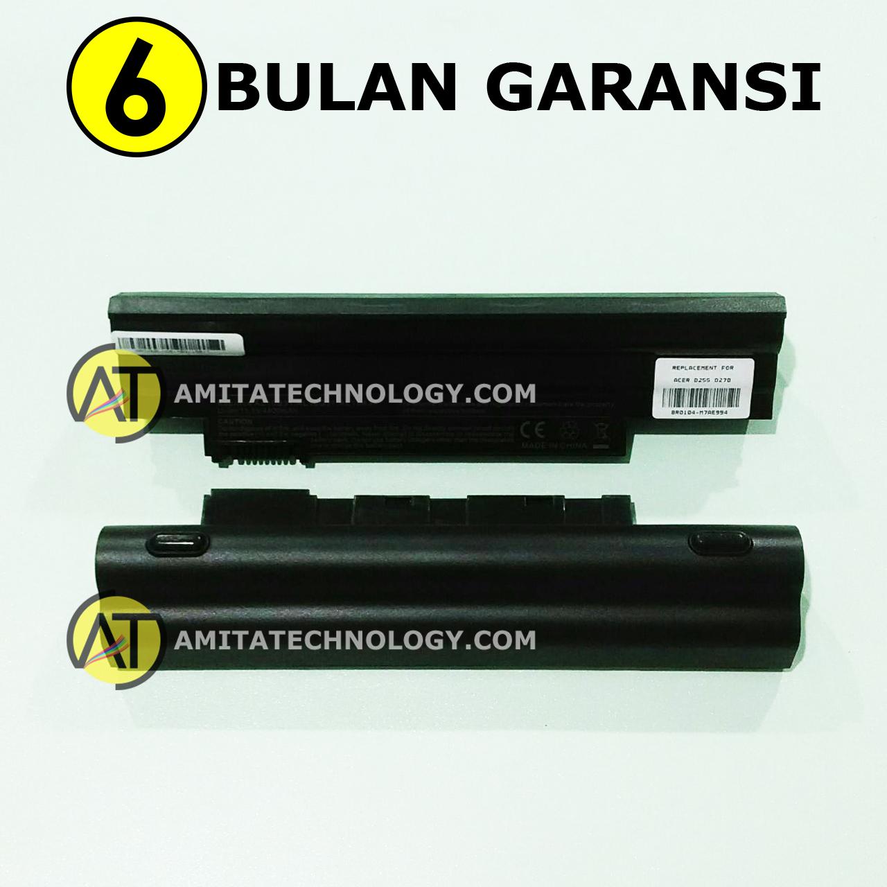 Baterai Laptop REPLACEMENT Acer Aspire One D255 D255E D260 D270