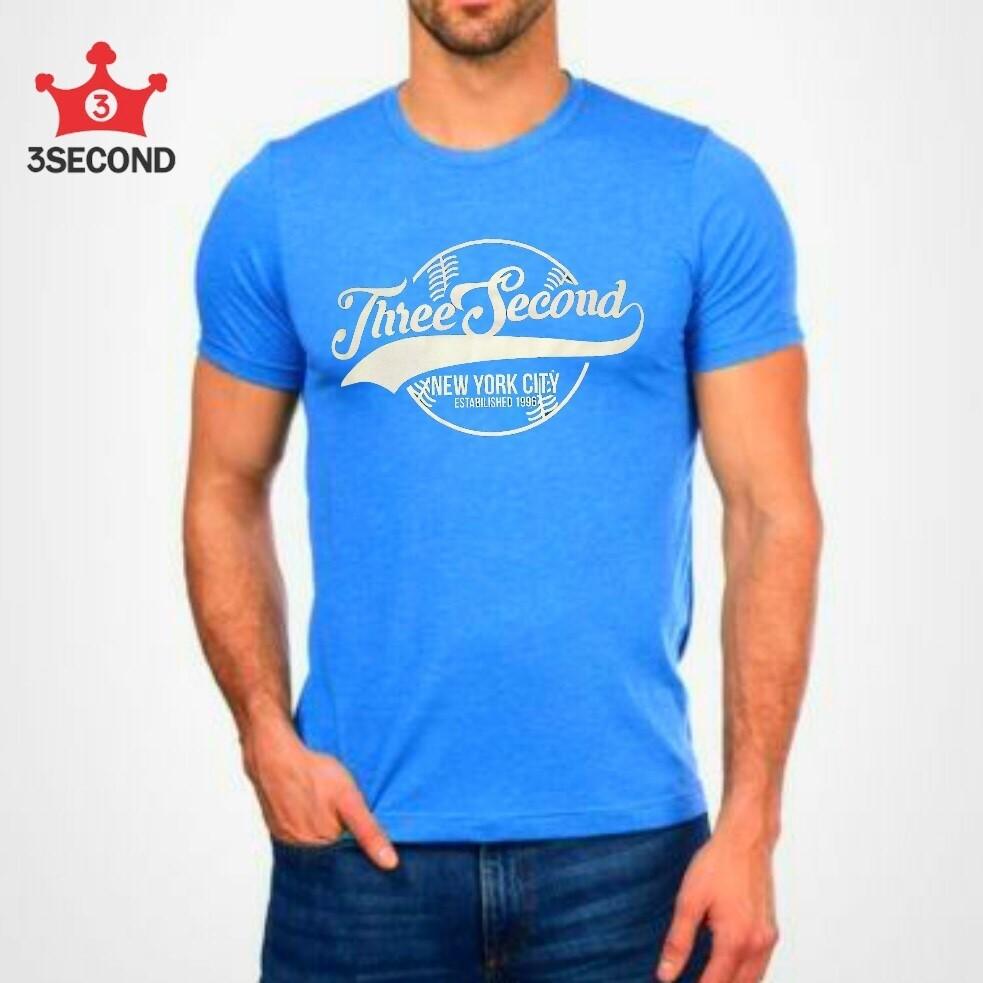Kaos UNISEX Karakter 3SECOND Oneck Lengan Panjang Tshirt Cotton Baju Cewek Cowok Murah