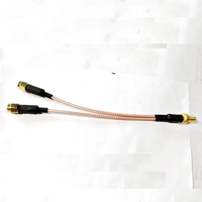 Hemat10%!! Dual Pigtail Untuk Huawei B310 B310S B315 Bolt Helios - ready stock